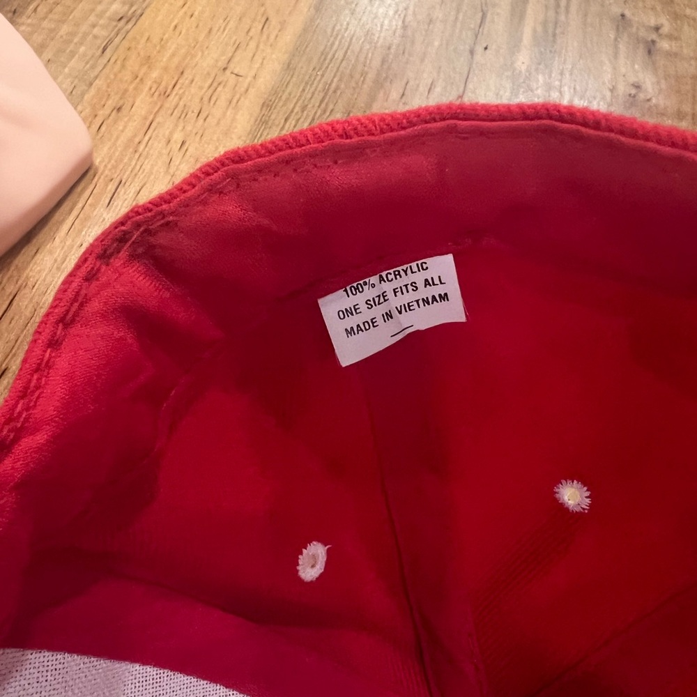 Red Puerto Rico Hat - Picture 7 of 7